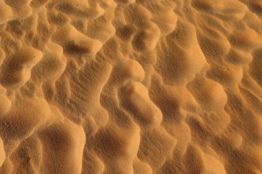 Güzel kırmızı kum tepesi, Mui Ne, Vietnam 'ın kara işareti..