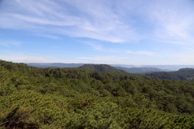 Teleferikle Da Lat şehrinin en üst görüntüsü..