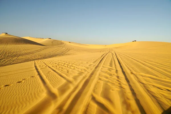 Der Schöne Weiße Sand Mui Vietnam — Stockfoto