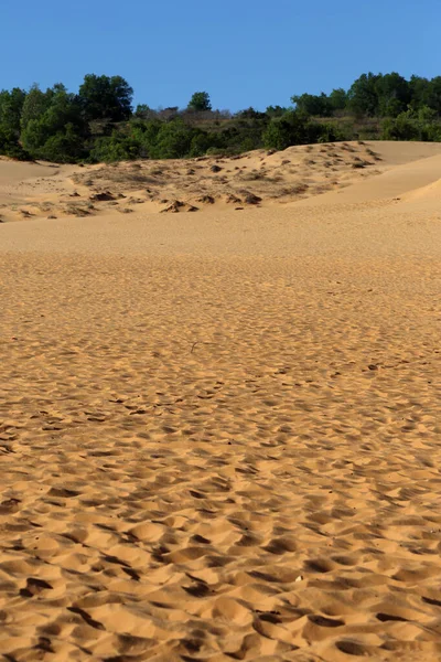 Beautiful Red Sand Hill Land Mark Mui Vietnam — Stock Photo, Image