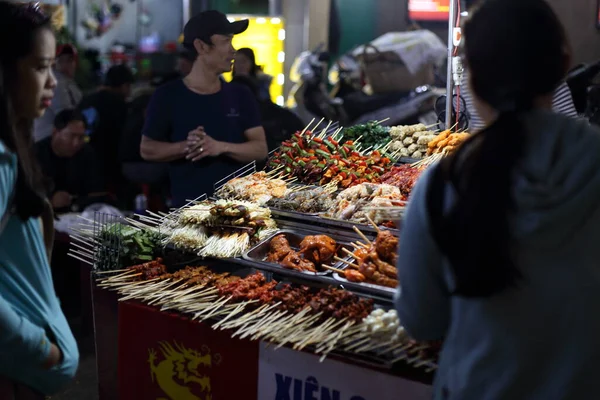 Lat Vietnam December 2019 Street Food Cart Lat City Vietnam — Stockfoto