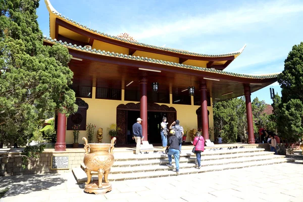 Dalat Vietnam December 2019 Truc Lam Temple Zen Buddhist Temple — 图库照片