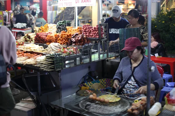 Lat Vietnam December 2019 Street Food Cart Lat City Vietnam — Stock Photo, Image
