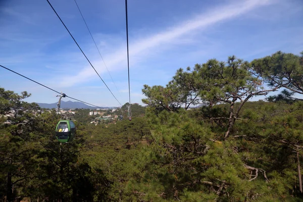 Lat Vietnam Diciembre 2019 Teleférico Lat City Vietnam — Foto de Stock