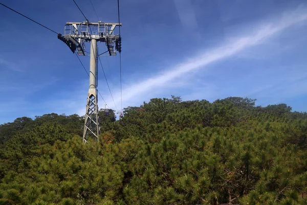 Lat Vietnam Diciembre 2019 Teleférico Lat City Vietnam — Foto de Stock