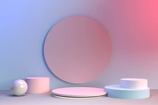 3D oluşturma en az memnuniyetsizlik arkaplanı.