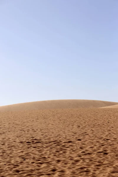 Beautiful Red Sand Hill Land Mark Mui Vietnam — Stock Photo, Image