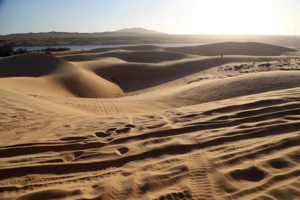 Beautiful White Sand Mui Vietnam — Stock Photo, Image