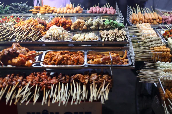 Lat Vietnam Aralık 2019 Lat Şehrindeki Sokak Yemekleri Arabası — Stok fotoğraf