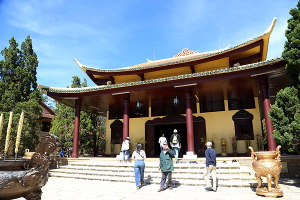 Lat Vietnam Diciembre 2019 Templo Truc Lam Templo Budista Zen — Foto de Stock