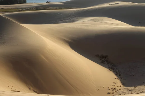 Bela Areia Branca Mui Vietnã — Fotografia de Stock