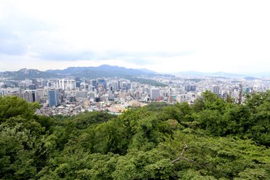 Gündüz vakti Seul manzarası..