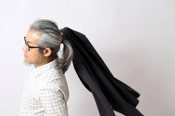 Asijský Muž Obleku — Stock fotografie