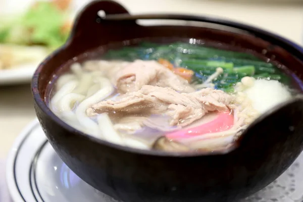 Het Japanse Eten Genaamd Shabu — Stockfoto