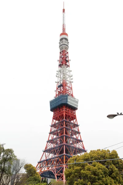 Tokyo Japonya Nisan 2019 Tokyo Kulesi Tokyo Japonya Nın Dönüm — Stok fotoğraf