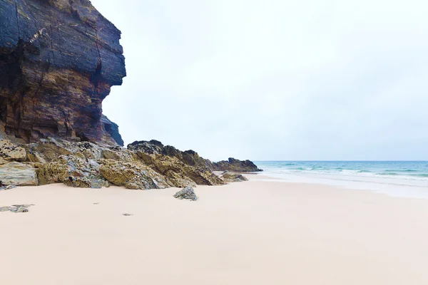 St Agnes plaży, Cornwall, Wielka Brytania — Zdjęcie stockowe