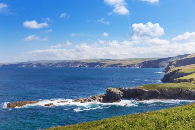 Seçme Port Issac Atlantik Okyanusu kıyısında, Cornwall, İngiltere, birim