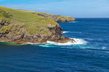 Seçme Port Issac Atlantik Okyanusu kıyısında, Cornwall, İngiltere, birim