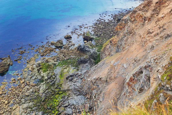 Património Popular Costa Oceano Atlântico, Cornualha, Inglaterra, Estados Unidos — Fotografia de Stock