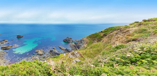 Popularne dziedzictwa wybrzeże Oceanu Atlantyckiego, Cornwall, England, Stany Zjednoczone — Zdjęcie stockowe