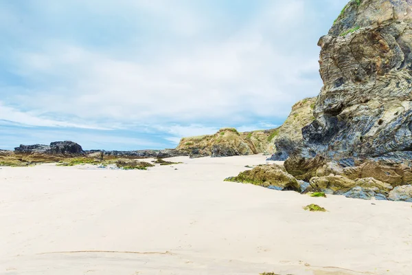 Popular St Ives Atlantic ocean coast, Cornwall, Inglaterra, United — Foto de Stock