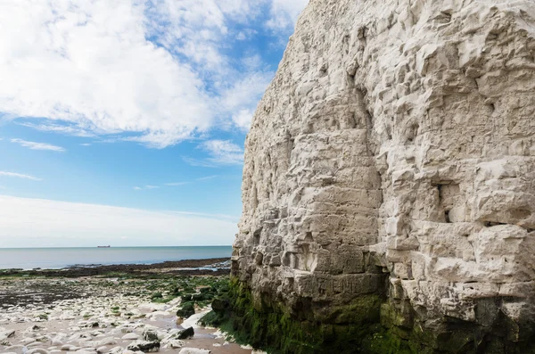 Популярные белые скалы Ботанического залива Ла-Манш побережья Английского канала , — стоковое фото