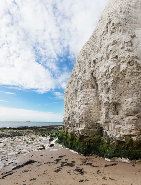 Falésias brancas populares Botany Bay La Manche costa do canal Inglês , — Fotografia de Stock