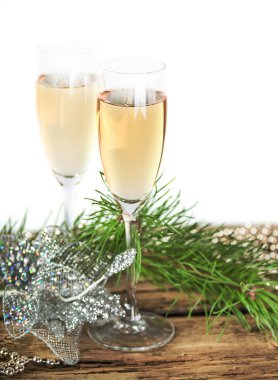 Noel şampanya kadehler