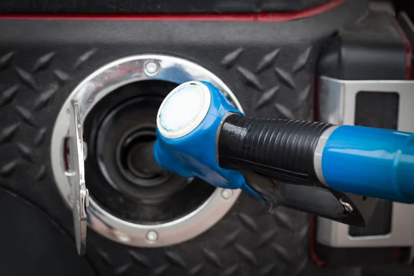 Buying petrol — Stock Photo, Image