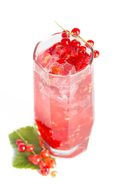 Red current refreshing drink — Stock Photo, Image