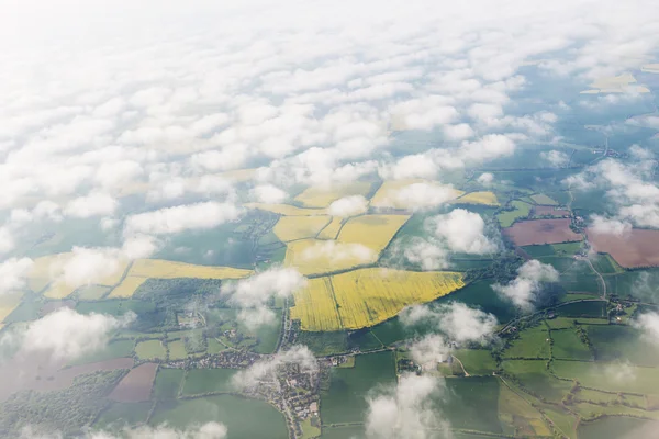 View from airplane