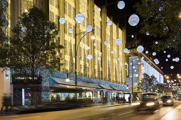 13 November 2014 Oxford Street, London, decorated for Christmas — Stock Photo, Image