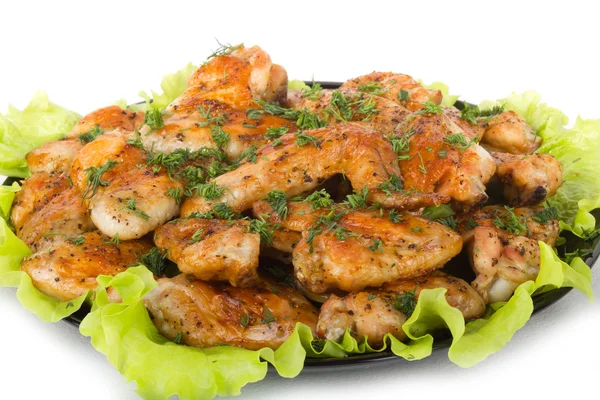 Alitas de pollo asadas — Foto de Stock