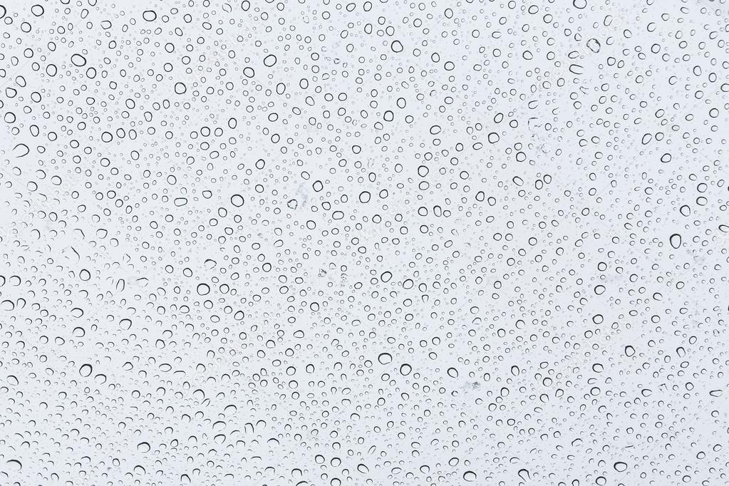 Water drops on a window