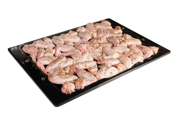 Alitas de pollo redy para cocinar — Foto de Stock