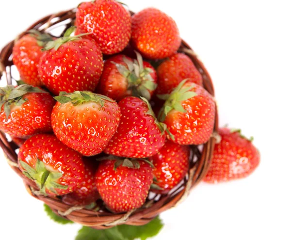 Fresh aroma strawberries — Stockfoto