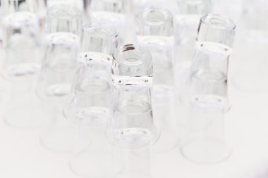 Parti için boş içki gözlük