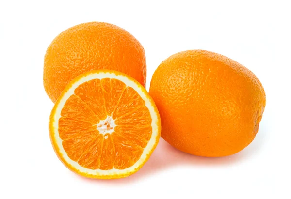 Fruta naranja sobre blanco — Foto de Stock