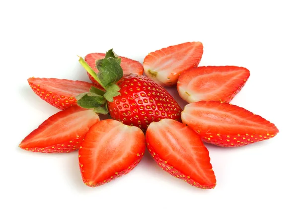 Fruta de fresa San Valentín —  Fotos de Stock