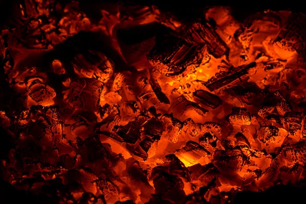 Eld i ugnen — Stockfoto