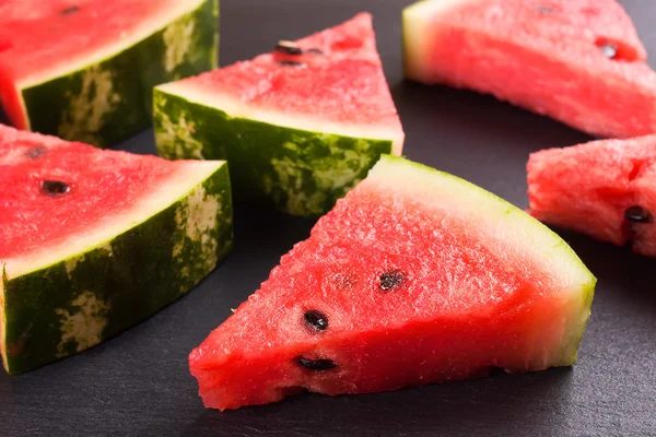 Sliced watermelon background Royalty Free Stock Photos