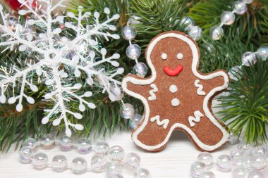 traditiona Christmasl kurabiye adam