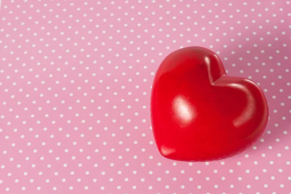 Valentine red heart — Stock Photo, Image