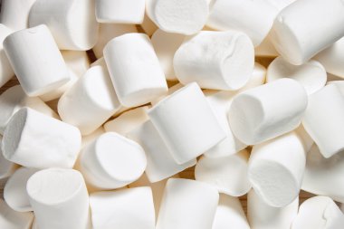 White Marshmallow background. clipart