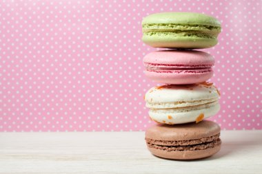 Fransızca macaroons .dessert