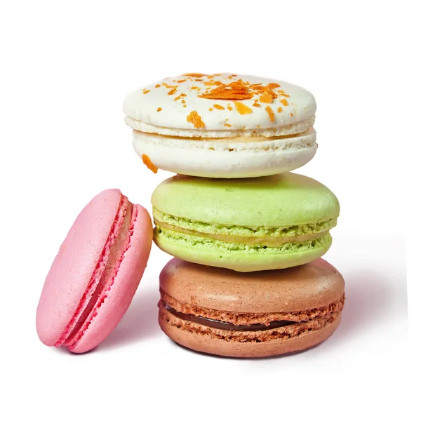 .dessert francuski macaroons — Zdjęcie stockowe