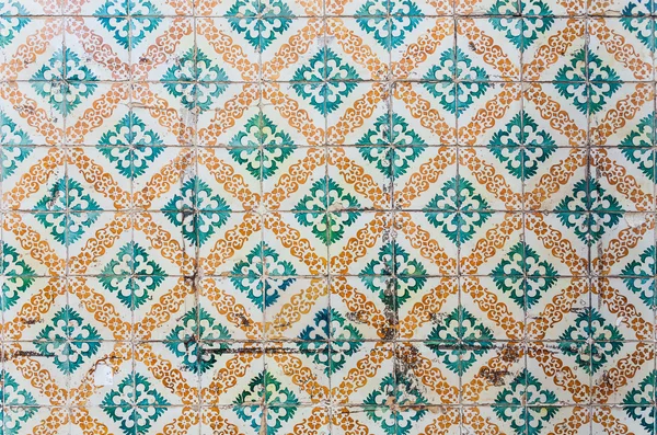 Azulejos - dlaždice z Portugalska — Stock fotografie
