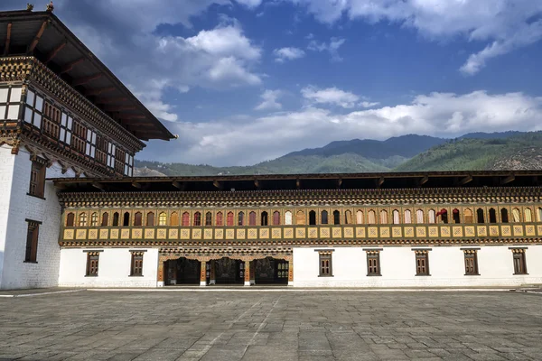 Tashichho Dzong, Thimphu, Butão — Fotografia de Stock