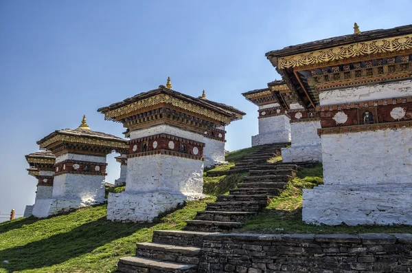 Dochula Pass, Punakha, Butão — Fotografia de Stock