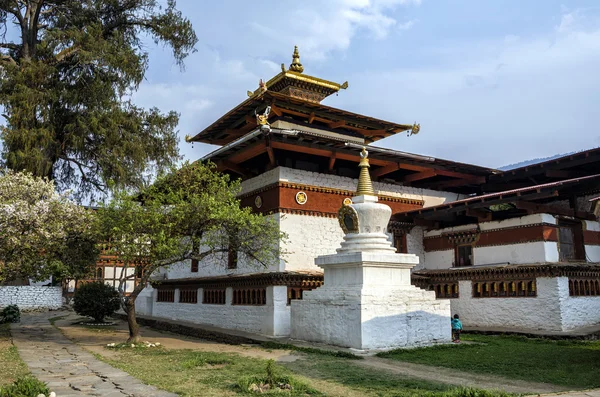 Kyichu Lhakhang 寺，不丹帕罗 — 图库照片